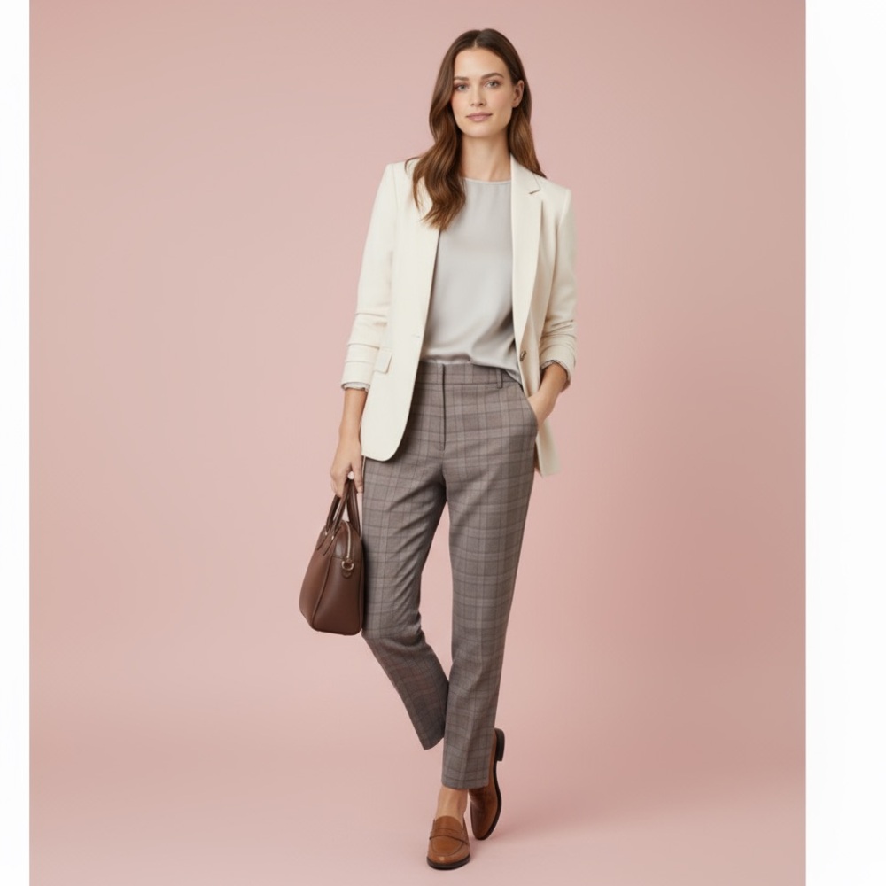 Frank And Oak Grant High-Rise Tapered Pants – Size 10 (NWT)